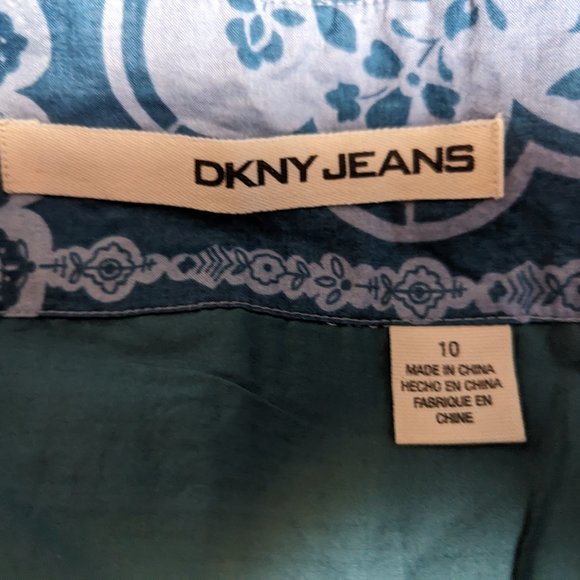 DKNY Cotton fit & flare skirt - Picture 6 of 7